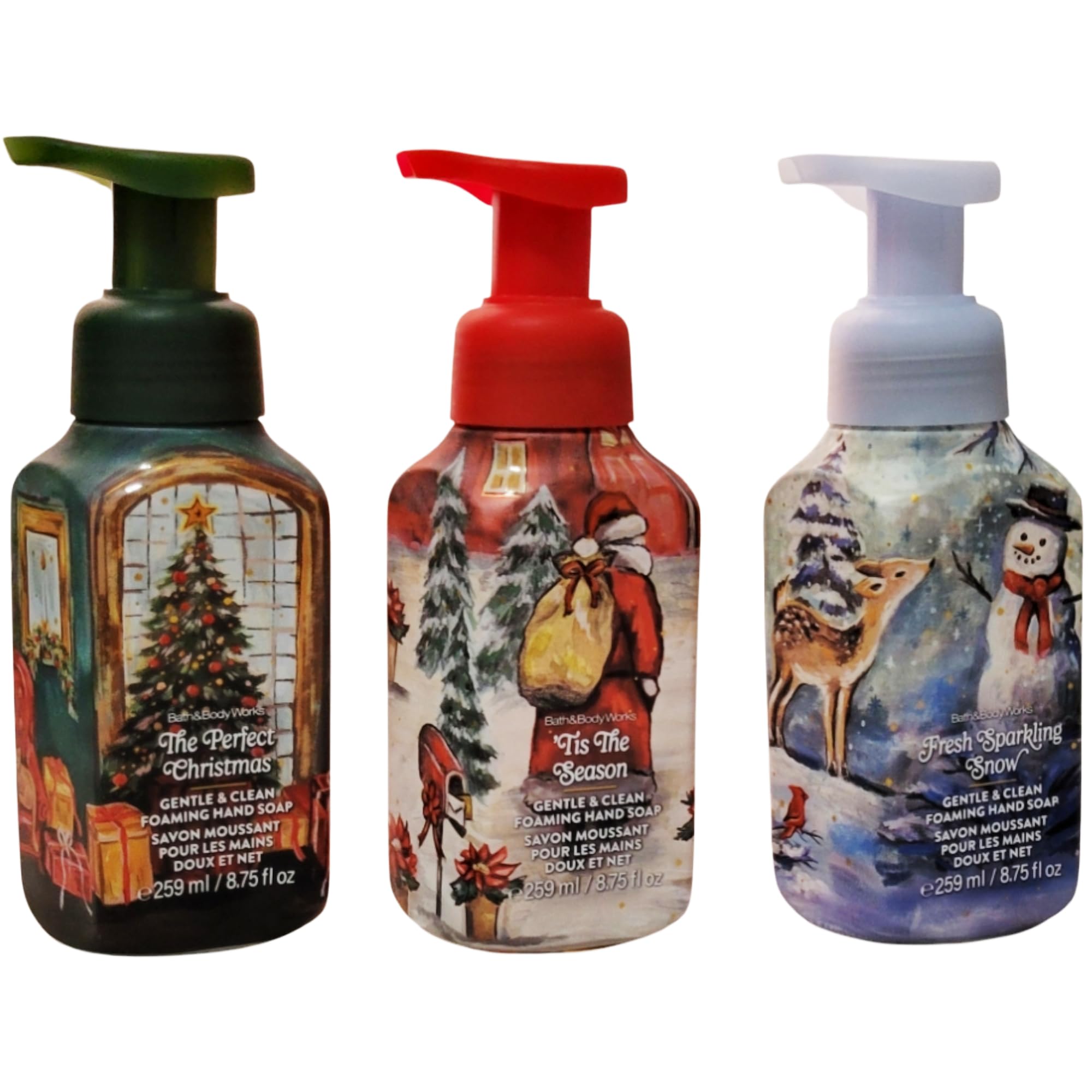 Bath & Body Works Foaming Hand Soaps Holiday Collection 259 ml